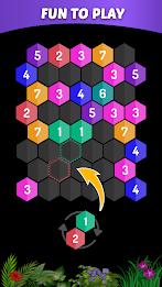 Merge Hexa - Number Puzzle Screenshot 0