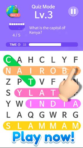 Word Search - Connect letters Скриншот 1