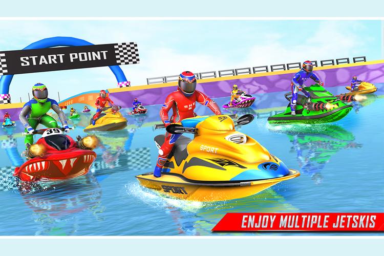 Jet Ski Racing Games 3D Скриншот 3