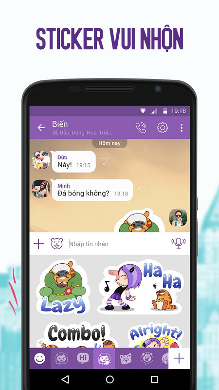 Viber Messenger Captura de tela 1