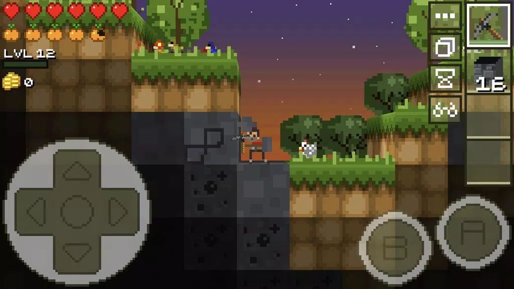 LostMiner: Build & Craft Game Скриншот 0