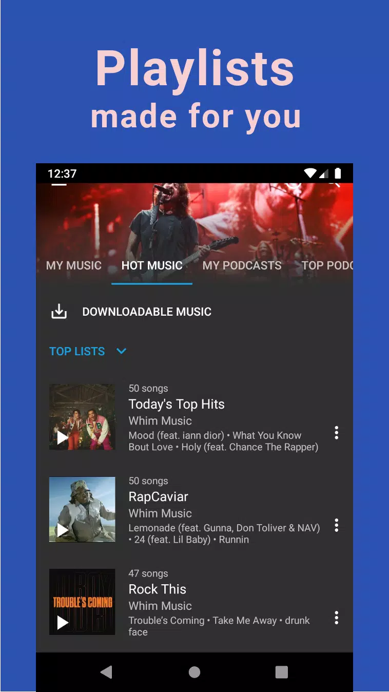 Unlimited MP3 Music Downloader Tangkapan skrin 3