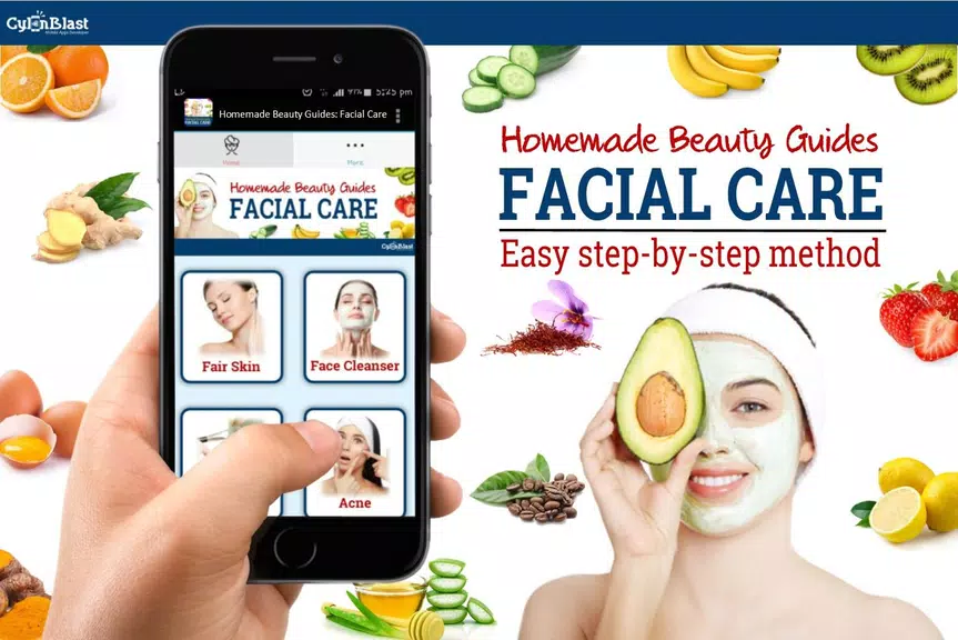 Homemade Beauty: Facial Care スクリーンショット 0