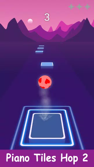 Piano Tiles Hop 2: Ball Rush Capture d'écran 0