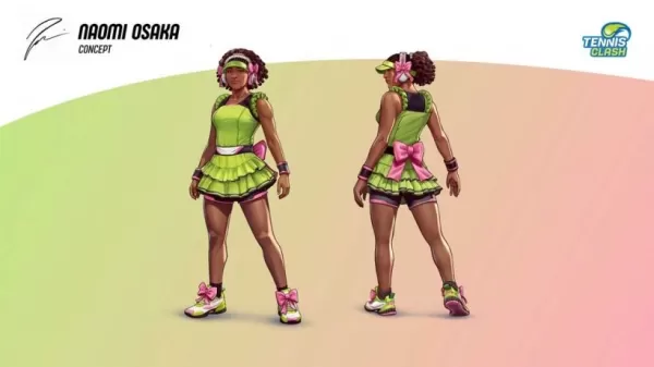 Naomi Osaka introdujo como primer personaje no ficticio en el choque de tenis