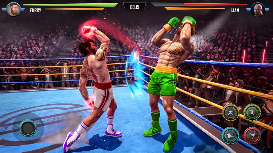 Real Kick Boxing Games 2023 スクリーンショット 0