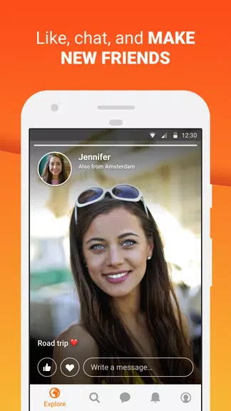 Zorpia - Chat with new people around the world 螢幕截圖 0