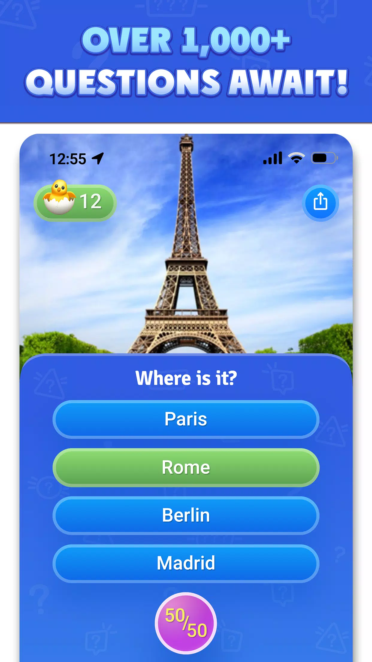 Trivia Quiz: General Knowledge 스크린샷 0