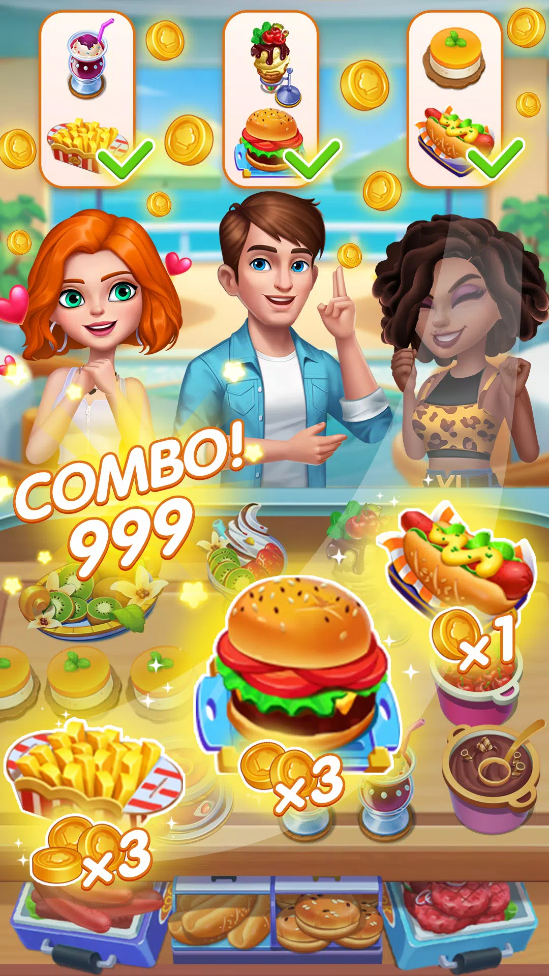 Cooking World® Restaurant Game Schermafbeelding 3