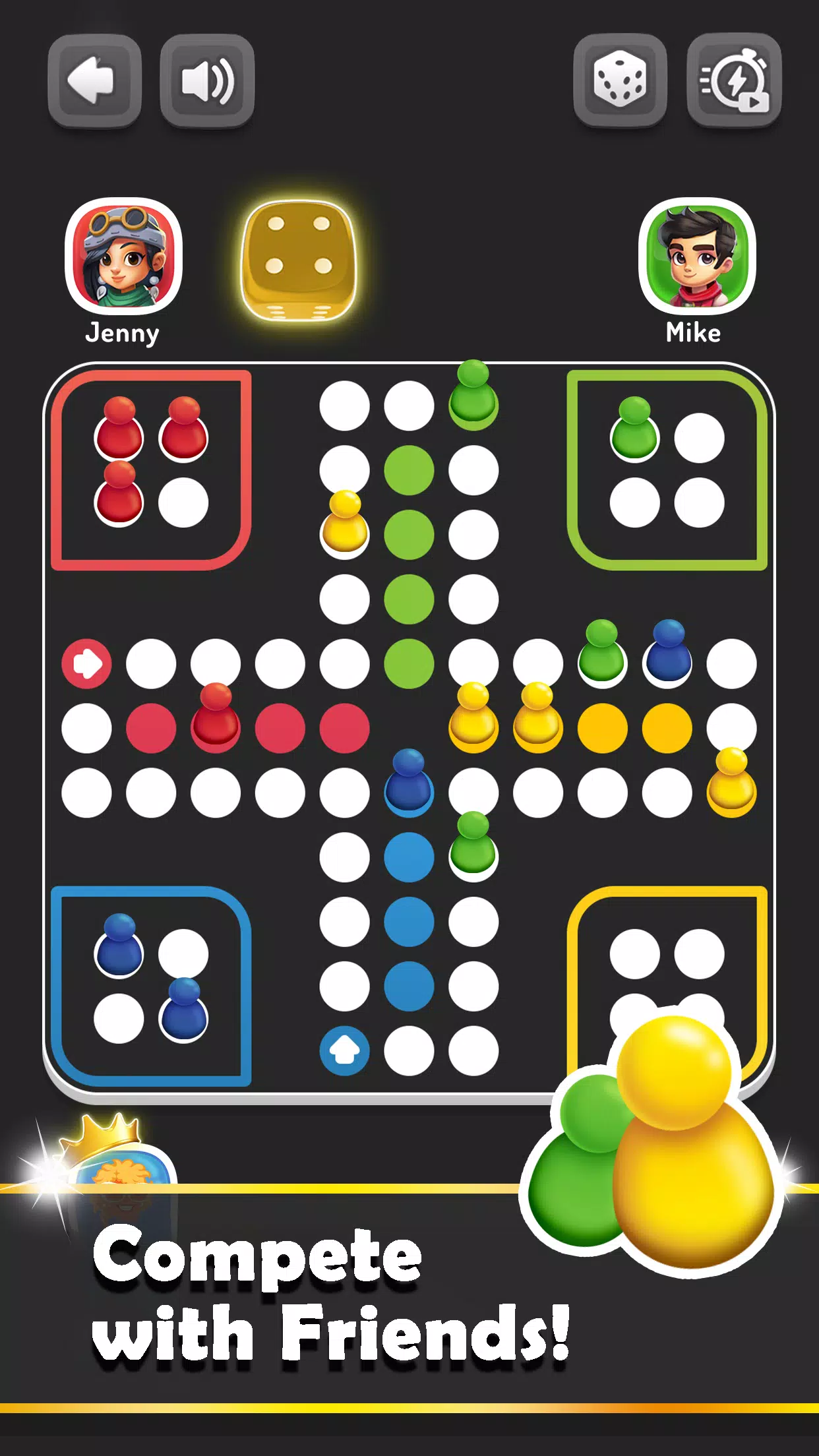 Ludo Trouble Tangkapan skrin 0