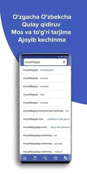 Wisdom EnglishUzbek dictionary স্ক্রিনশট 3