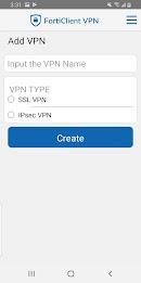 FortiClient VPN Screenshot 0