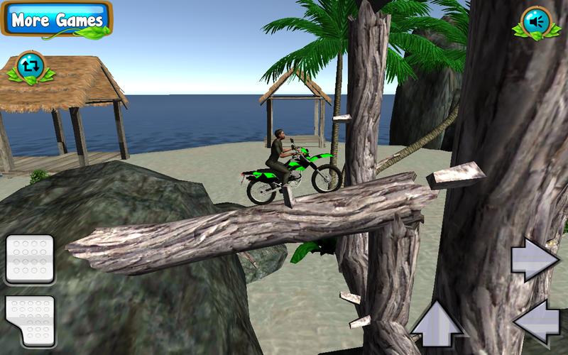 Bike Tricks: Hawaii Trails应用截图第3张