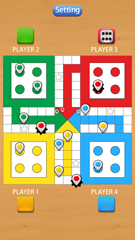 Ludo League Game:Roll the dice Schermafbeelding 1