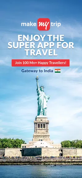 Schermata MakeMyTrip - Flights & Hotels 0