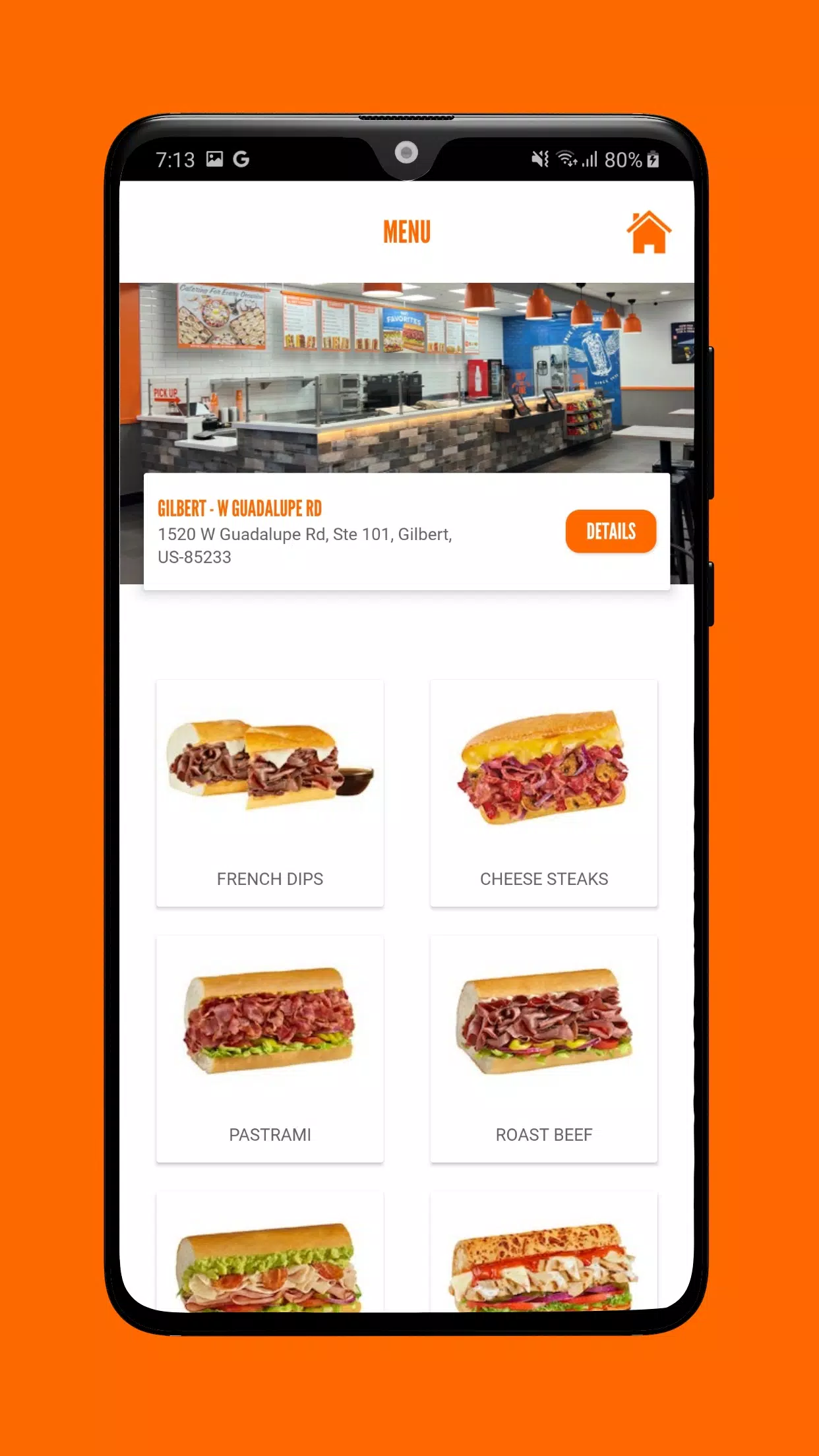 TOGO’s Sandwiches Ảnh chụp màn hình 3