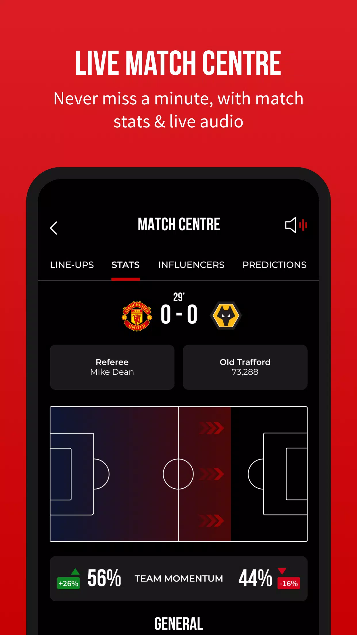 Manchester United Official App スクリーンショット 0