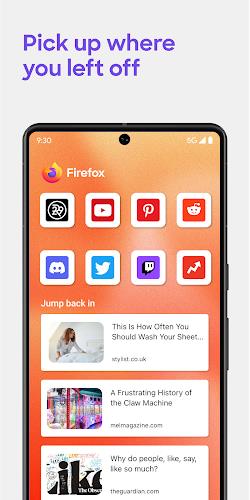 Firefox Fast & Private Browser Mod Screenshot 2