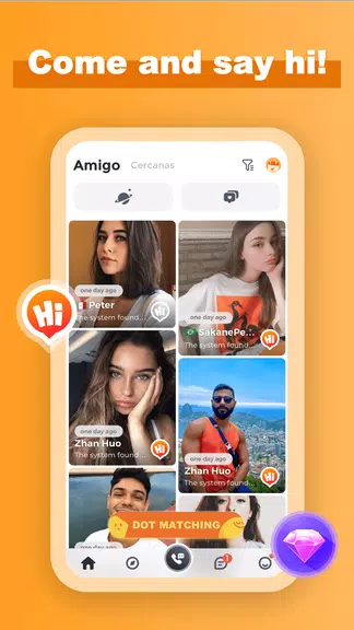 Amigo-Chat Rooms, Real Friends स्क्रीनशॉट 1