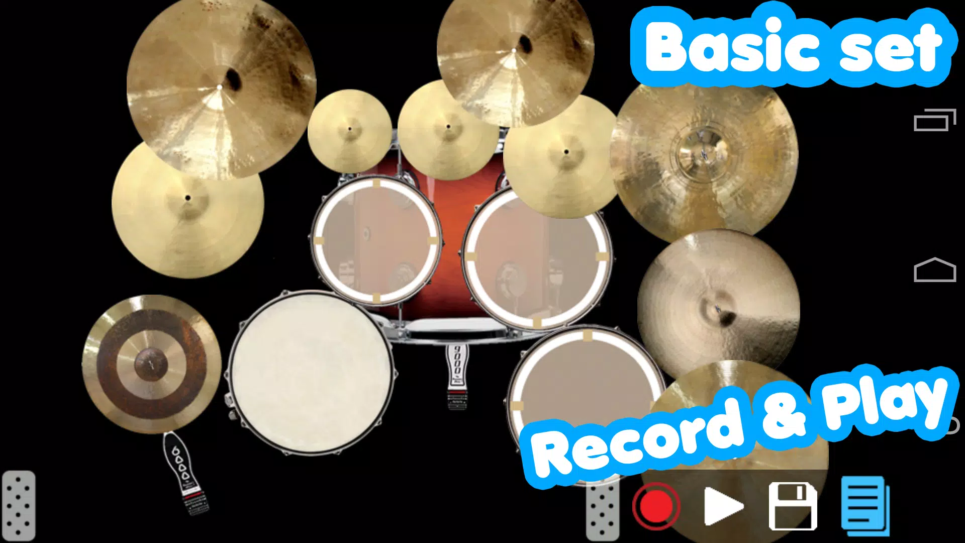 Drum Set - Drumming App स्क्रीनशॉट 0