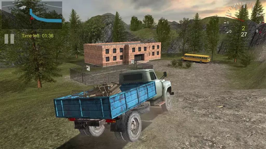 Cargo Drive: truck delivery Captura de tela 0