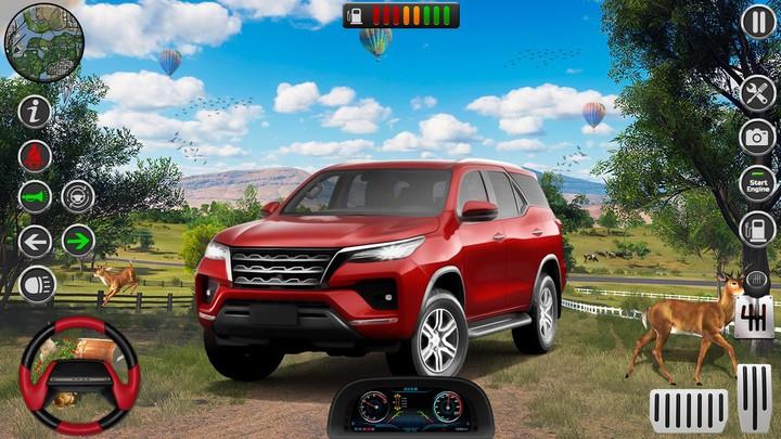 Offroad Fortuner car Driving 螢幕截圖 1