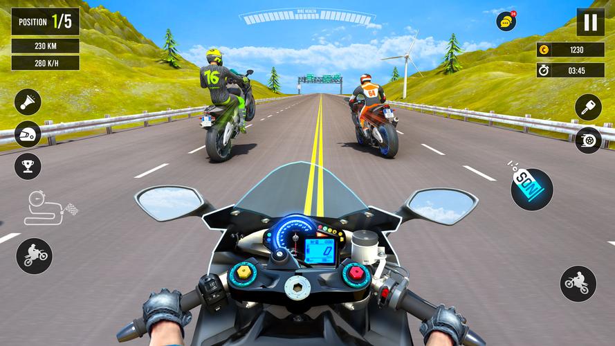 Moto Traffic Bike Race Game 3d 螢幕截圖 0