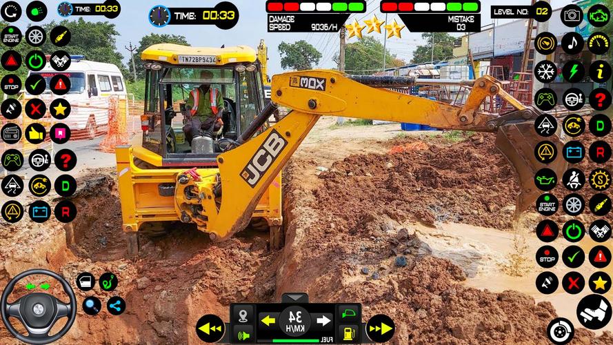 Real Snow Excavator - JCB ဖန်သားပြင်ဓာတ်ပုံ 0