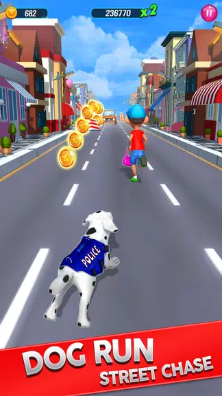 Pet Run Dog Runner Games Ekran Görüntüsü 0