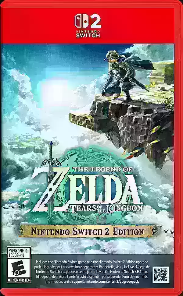 Nintendo Switch 2 Game Boxes