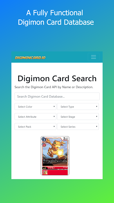 Deck Builder for Digimon TCG Tangkapan skrin 0