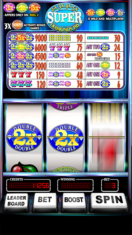 Free Super Diamonds Pay Slots Screenshot 1