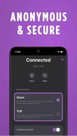TOR Browser: OrNET Onion Web Captura de pantalla 2