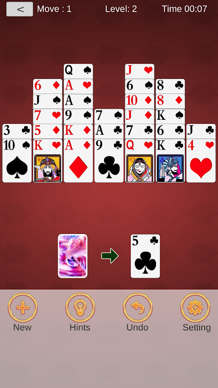 Crown Solitaire : 300 levels Tangkapan skrin 1