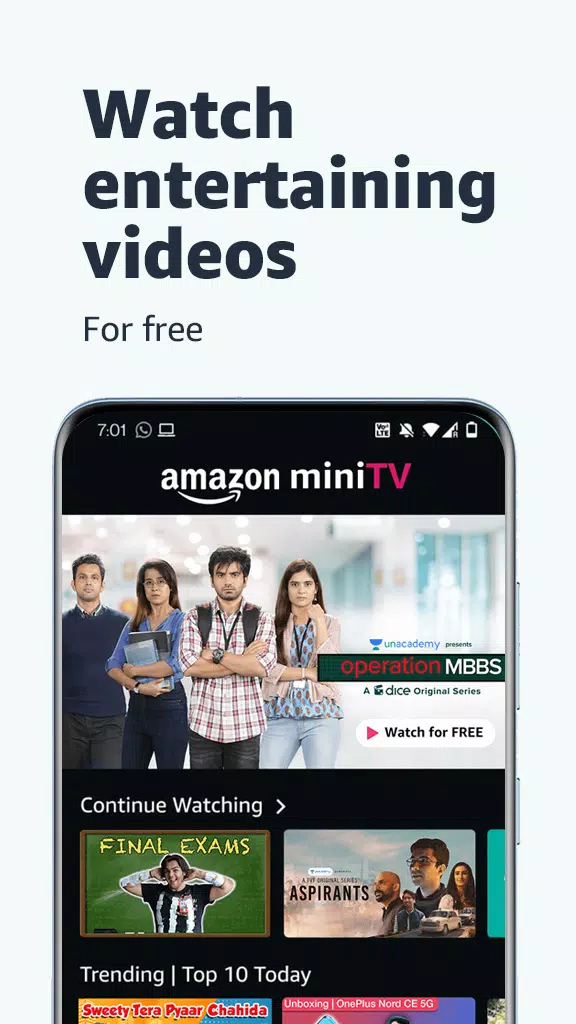 Amazon ဖန်သားပြင်ဓာတ်ပုံ 1