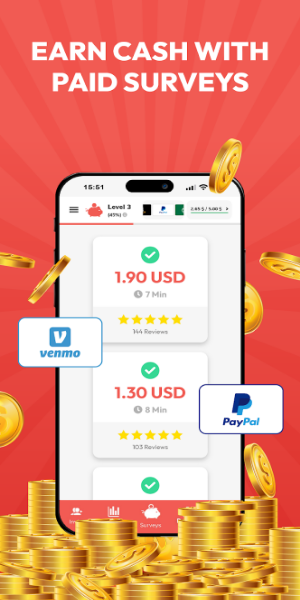 HeyPiggy - Зарабатывайте на опросах