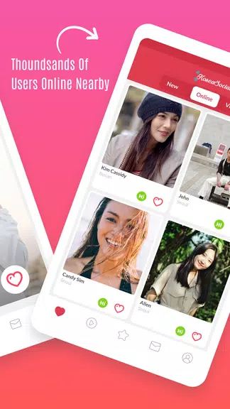 Corée Dating: Chat en Ligne Capture d'écran 1