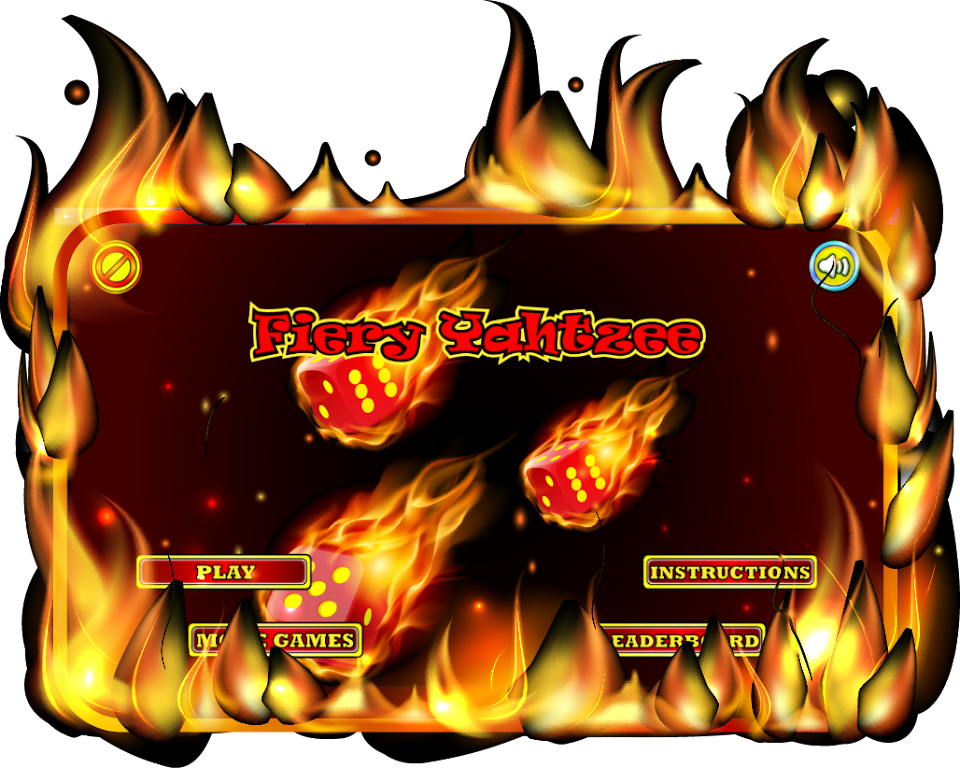 Flaming Yatzy - Ignited Dice Screenshot 0