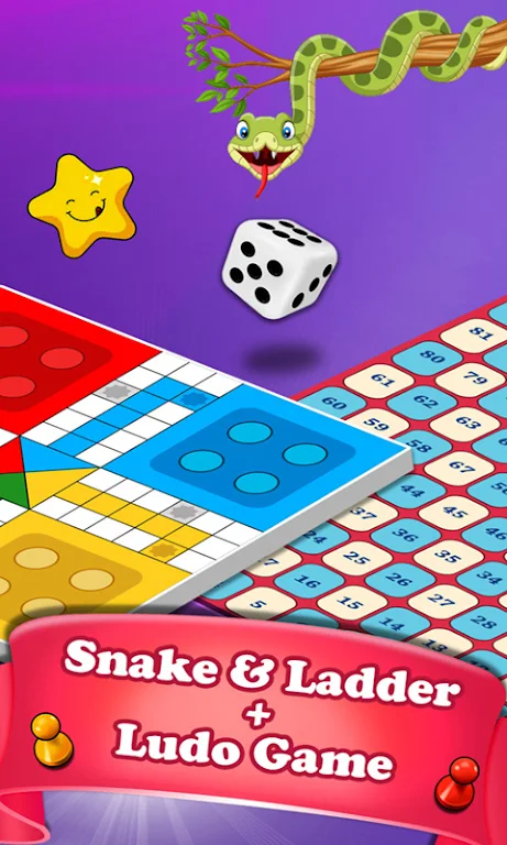 Snakes and Ladders Dice Game Capture d'écran 2