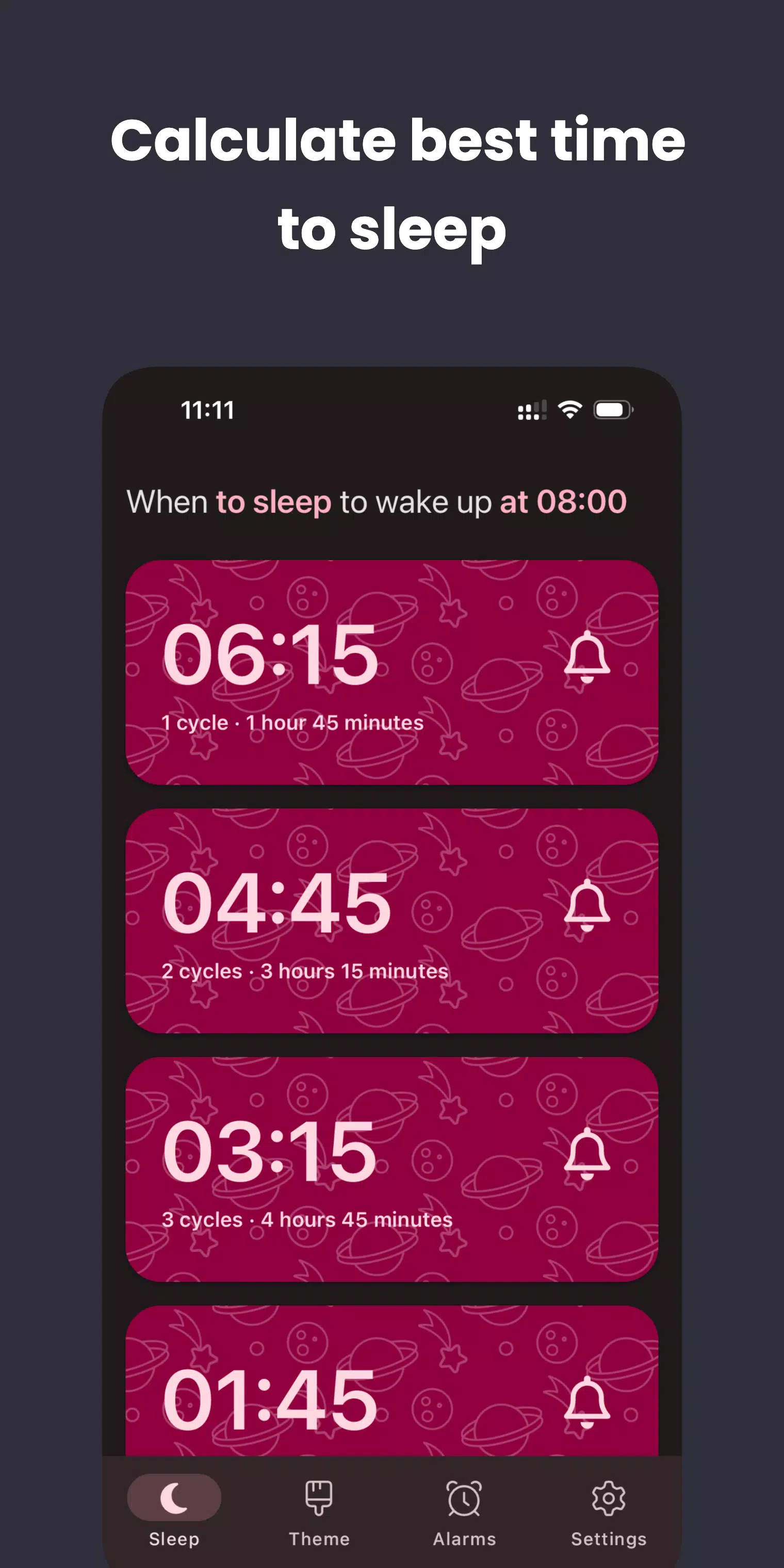 Sleep Time 螢幕截圖 1