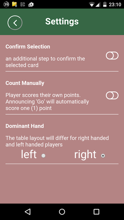 Cribbage The Game স্ক্রিনশট 1
