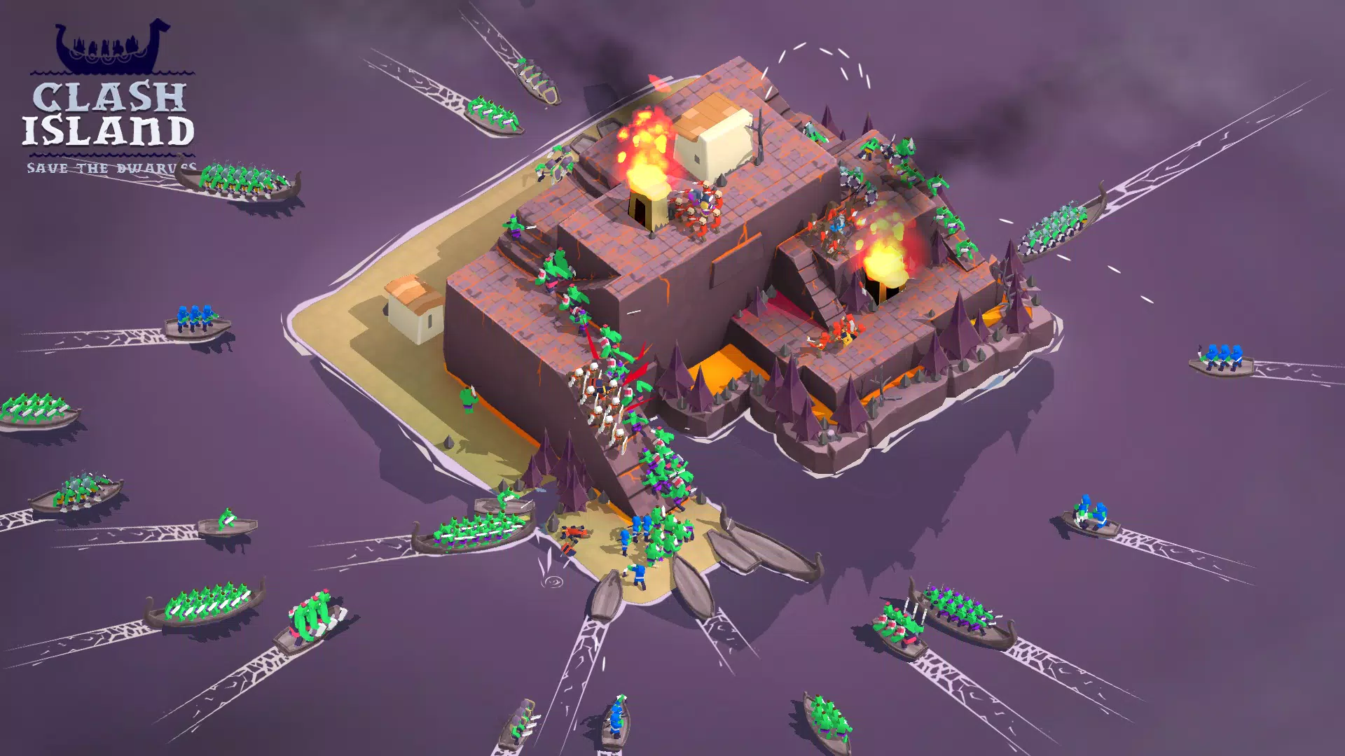 Schermata Clash Island 1
