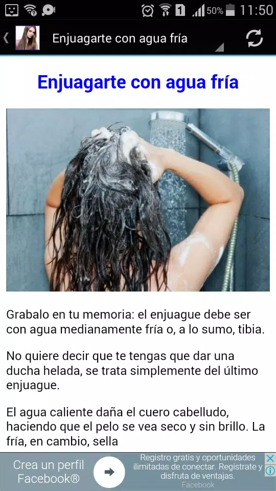 7 tips para cabello perfecto 스크린샷 0