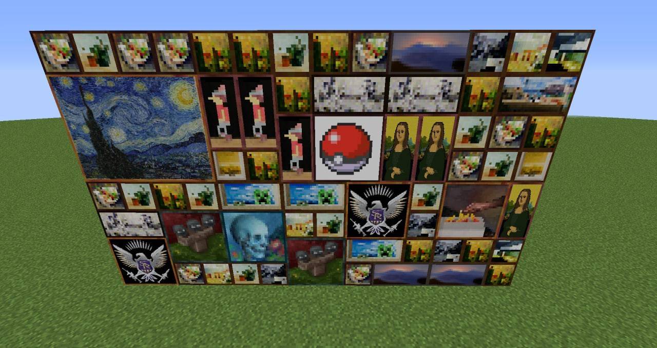 Paano mag -hang ng isang pagpipinta sa Minecraft