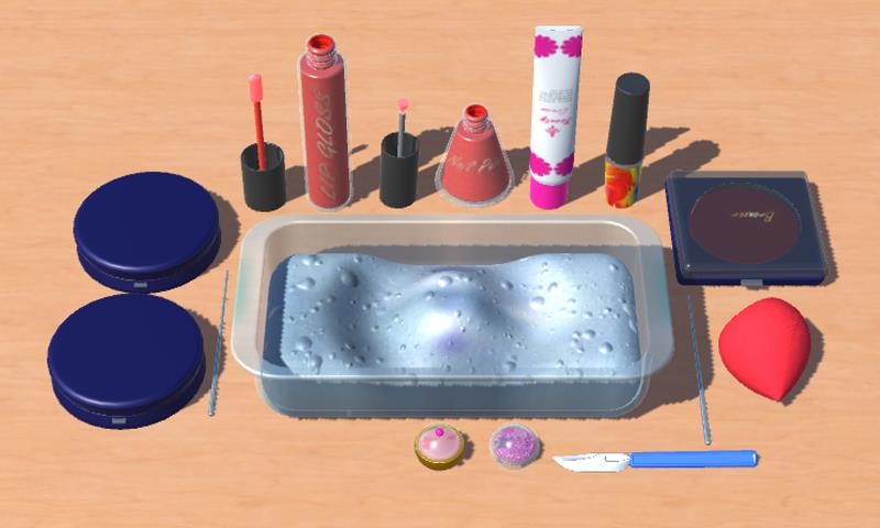 Makeup Slime Game! Relaxation Screenshot 0