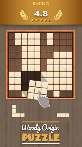 Block Puzzle Woody Origin Captura de pantalla 1