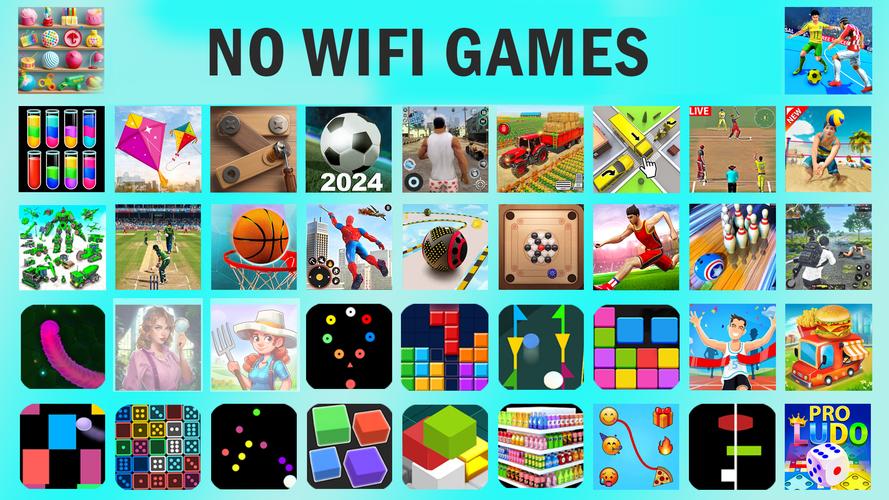 Offline Mini Games No Internet Captura de pantalla 0