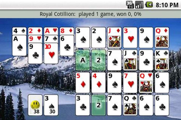 Patience Revisited Solitaire 스크린샷 1