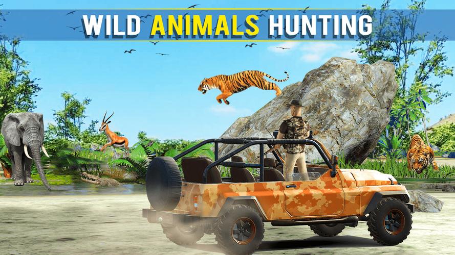 Forest Animal Hunting Games Captura de tela 1