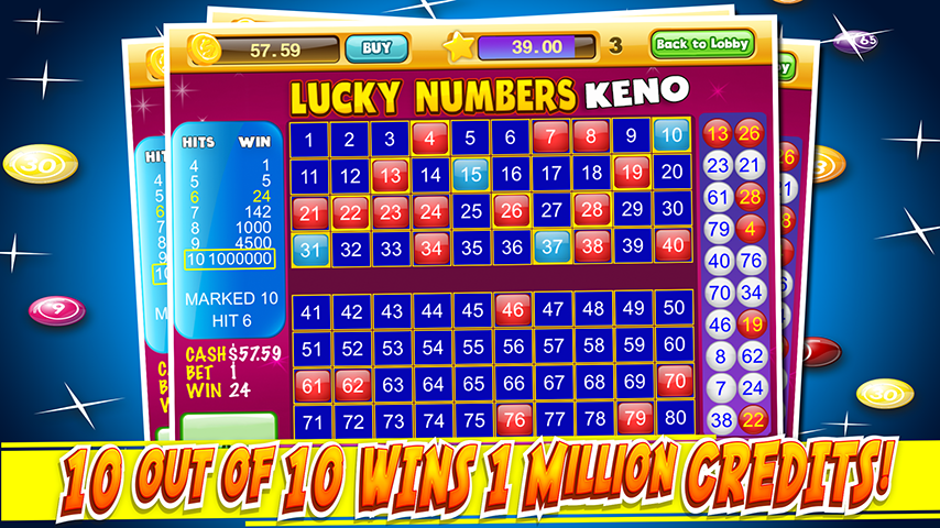 Las Vegas Keno Numbers Free スクリーンショット 0